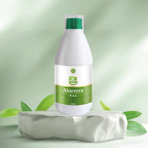 Labhyam Aloe Vera Ras – 500ml | Pure Herbal Juice for Digestion, Skin & Immunity