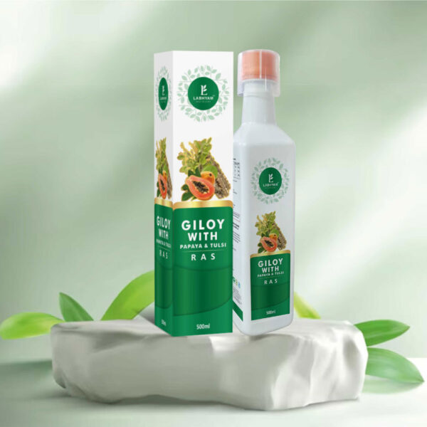 Labhyam Giloy Juice – 500ml | Natural Immunity Booster & Detox Tonic